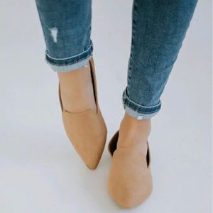 Keep It Classic Suede Flats 8.5